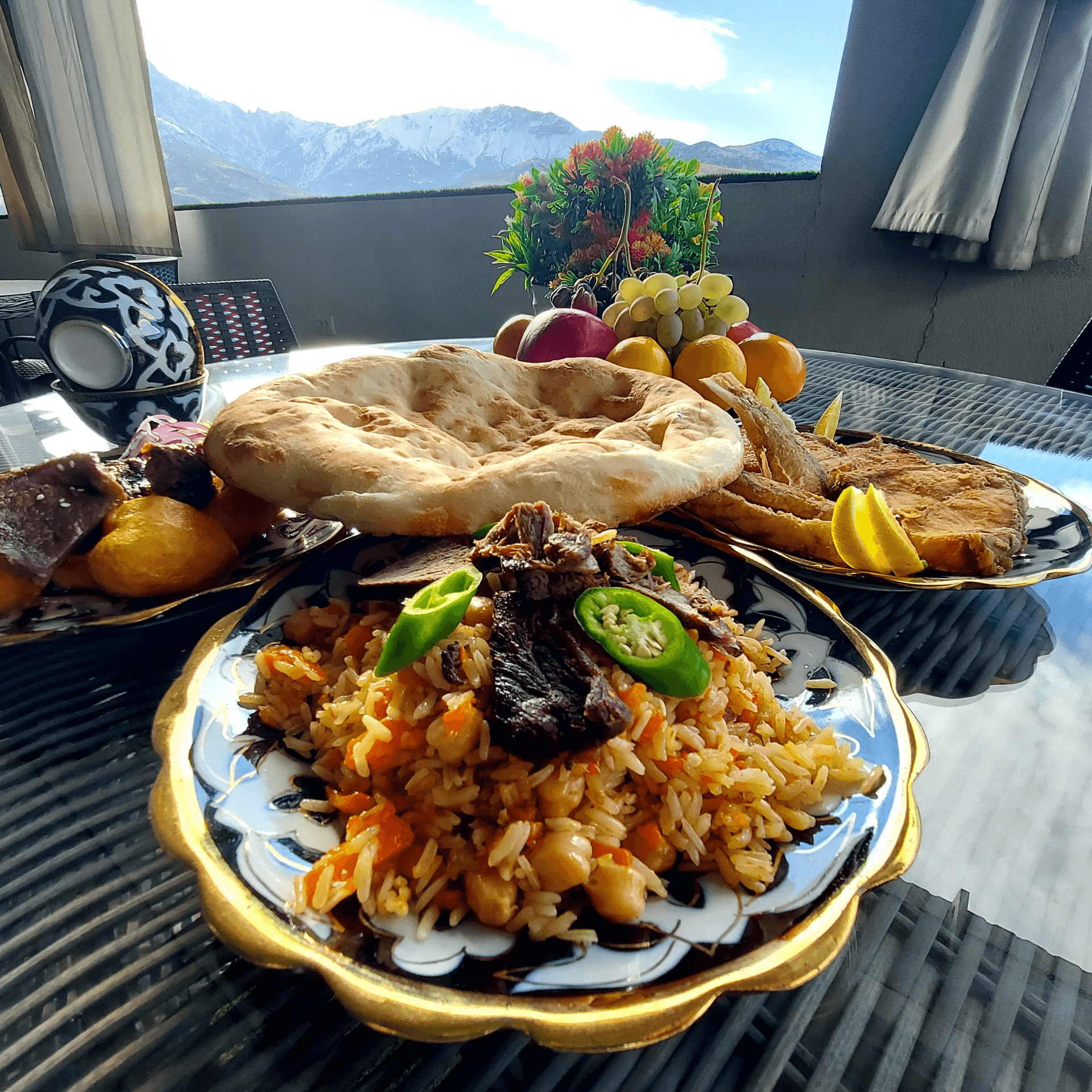 Мастер-класс по узбекской кухне — в горах (из Ташкента)