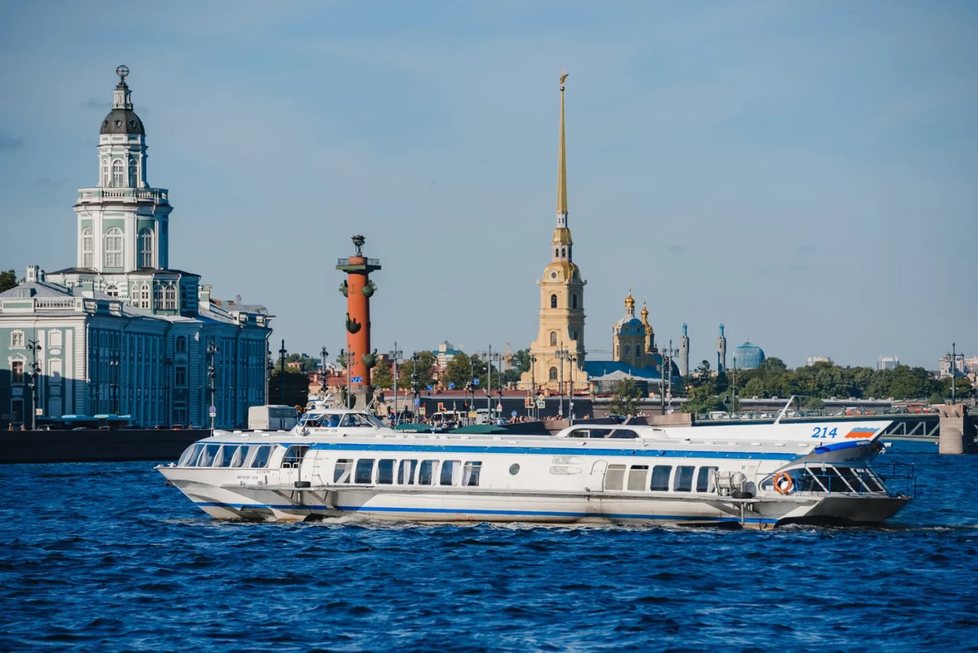 Метеор из Санкт-Петербурга в Петергоф