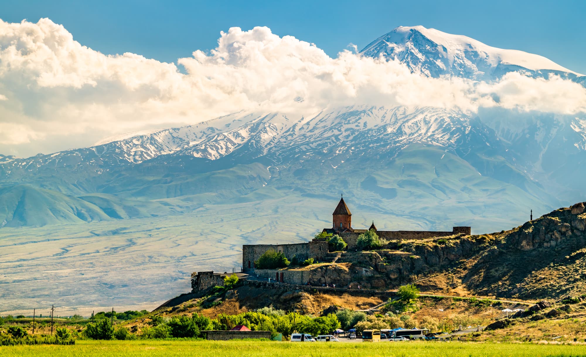 Гора Арарат, Хор Вирап, армянский Марс и раскопки Двина