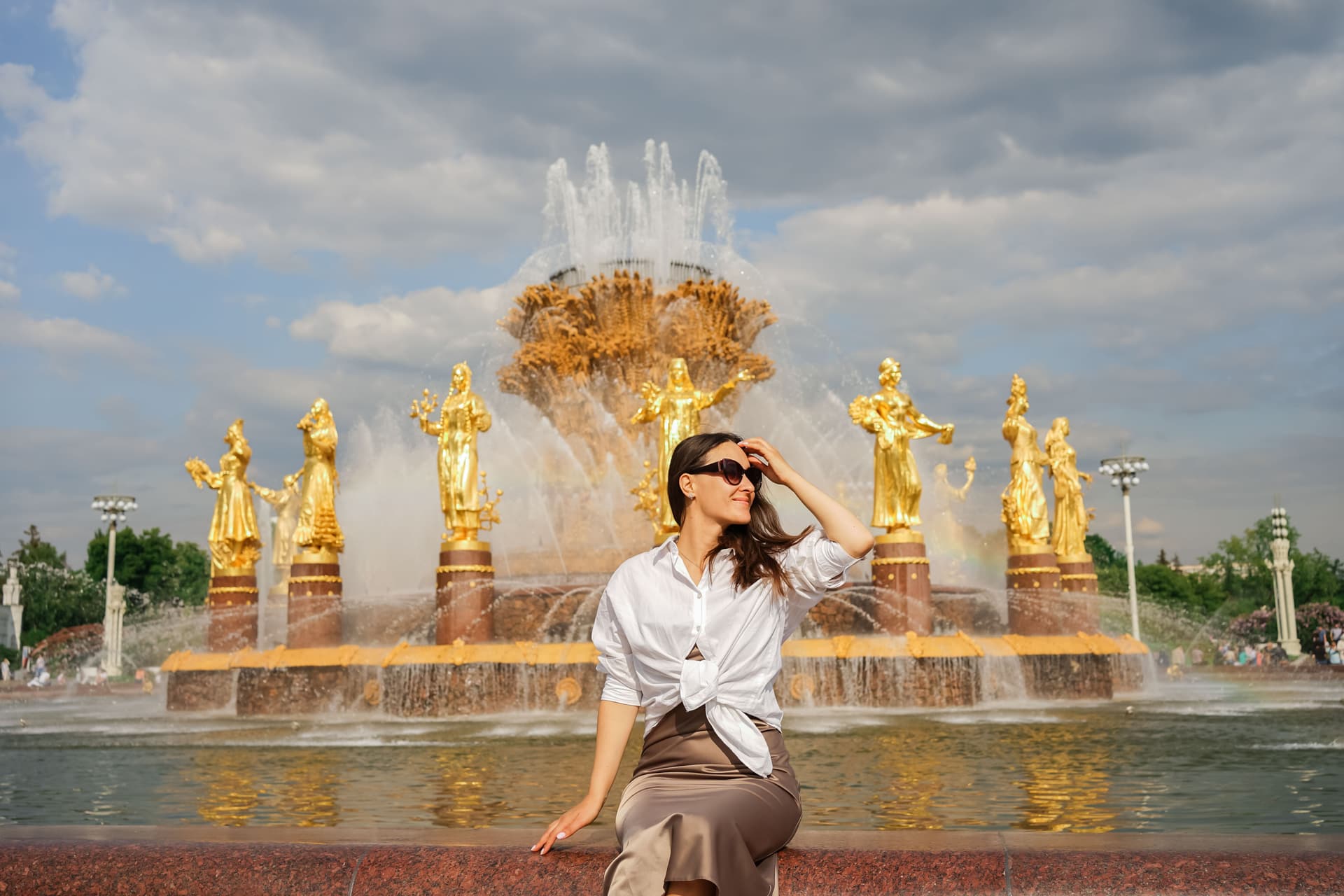 Фотосессия с экскурсией на ВДНХ
