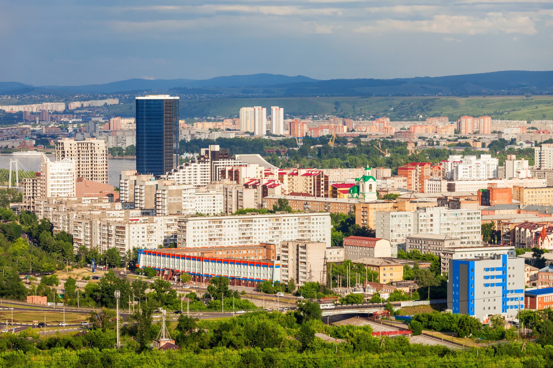 Здравствуй, Красноярск!