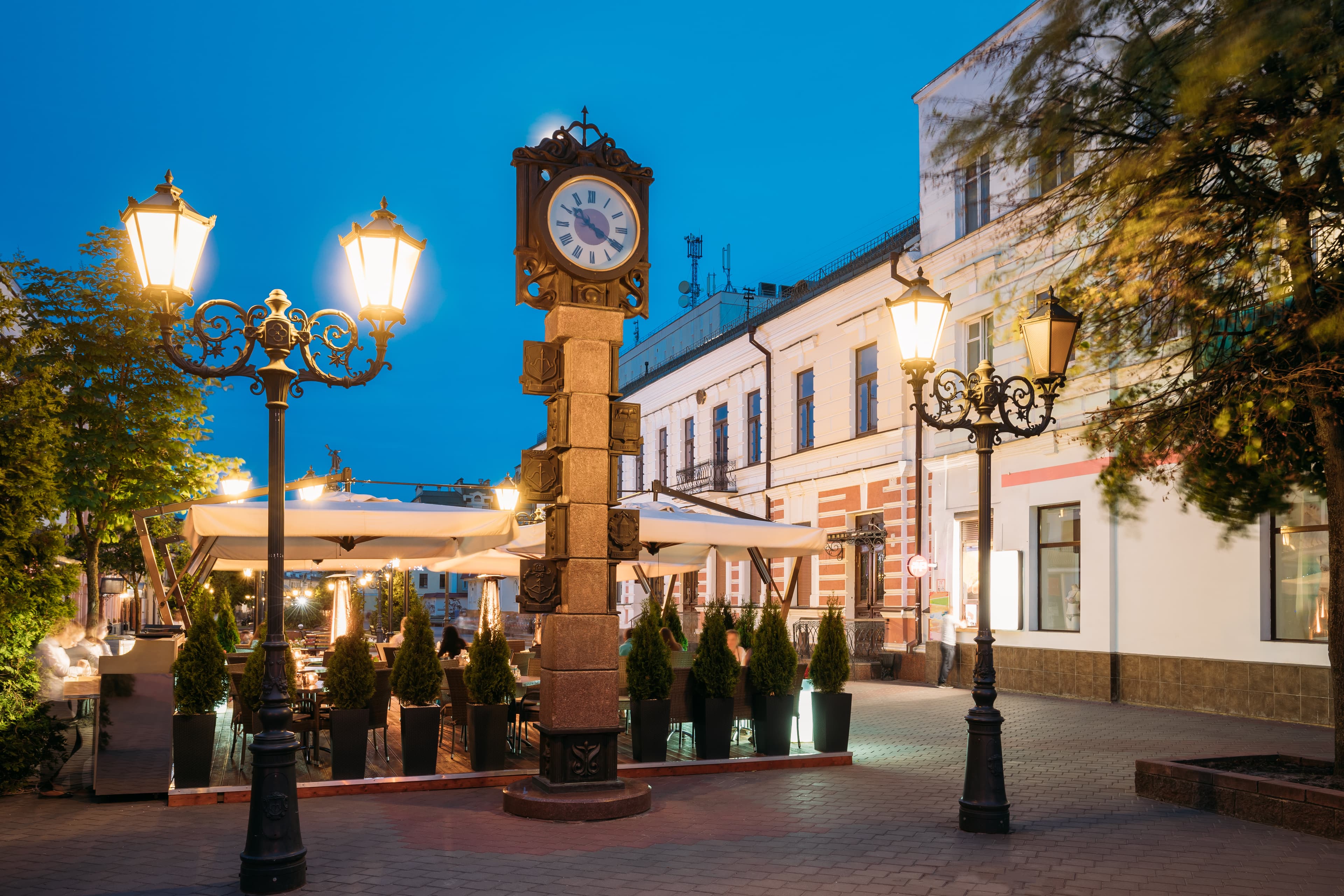 Вечерние улицы Бреста