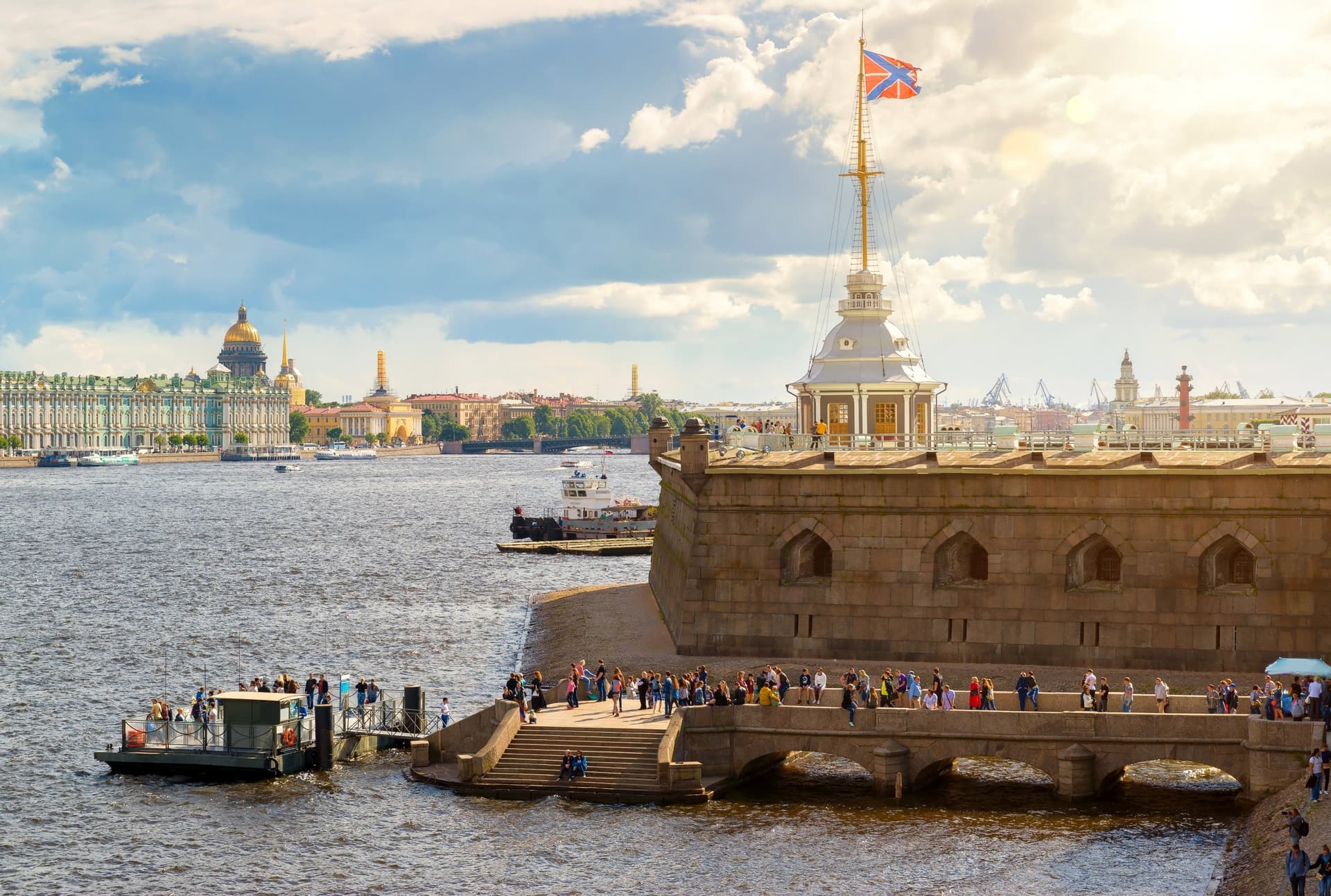 Водная прогулка «Полуденный выстрел пушки в Петропавловской крепости»