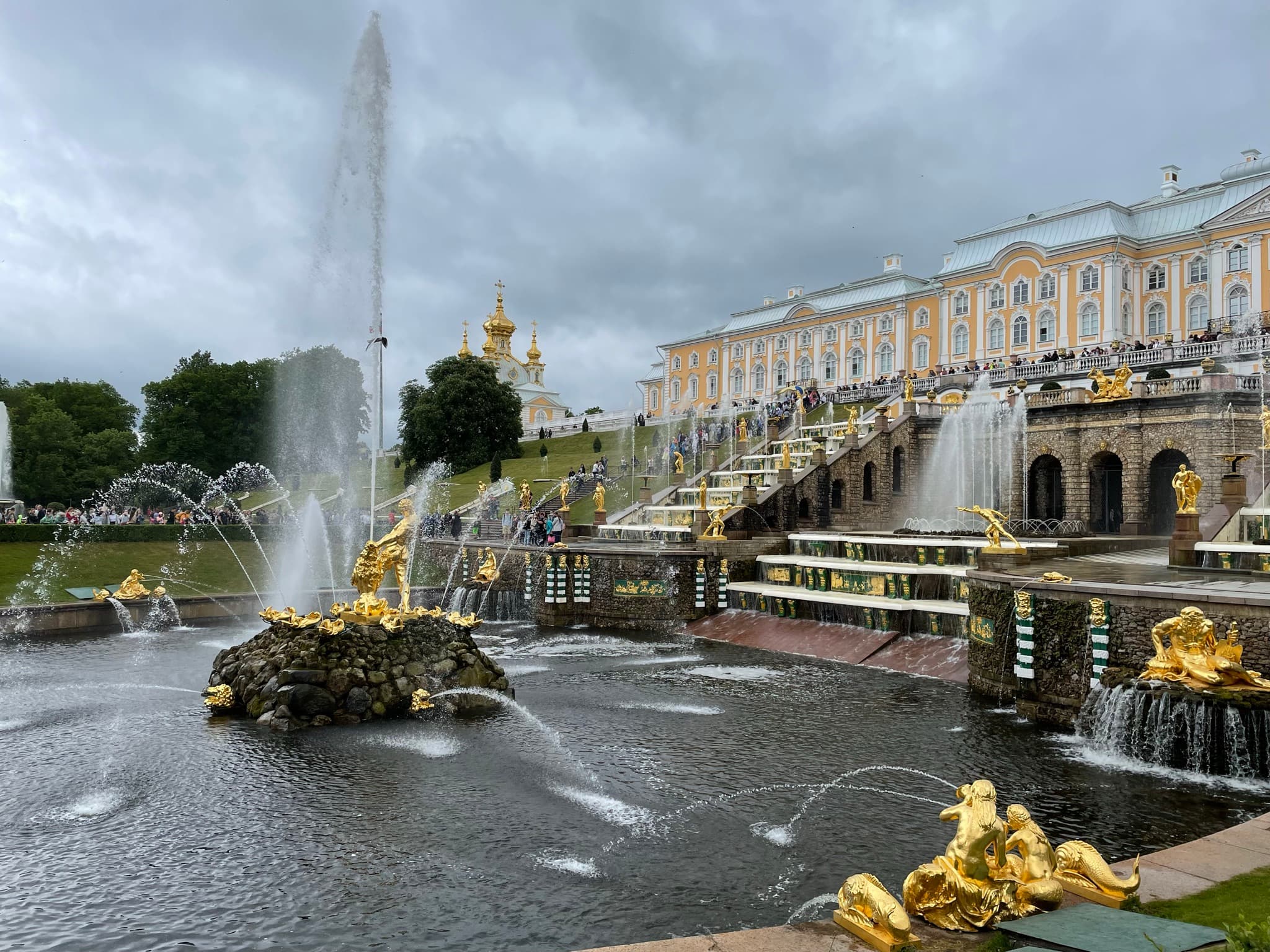 Петергоф и фонтаны Нижнего парка