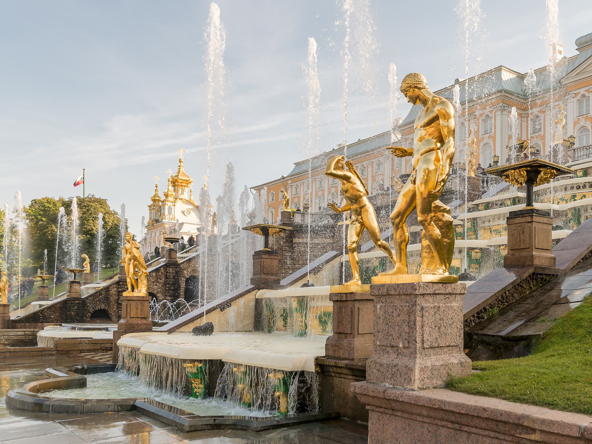 Автобусная экскурсия в Петергоф
