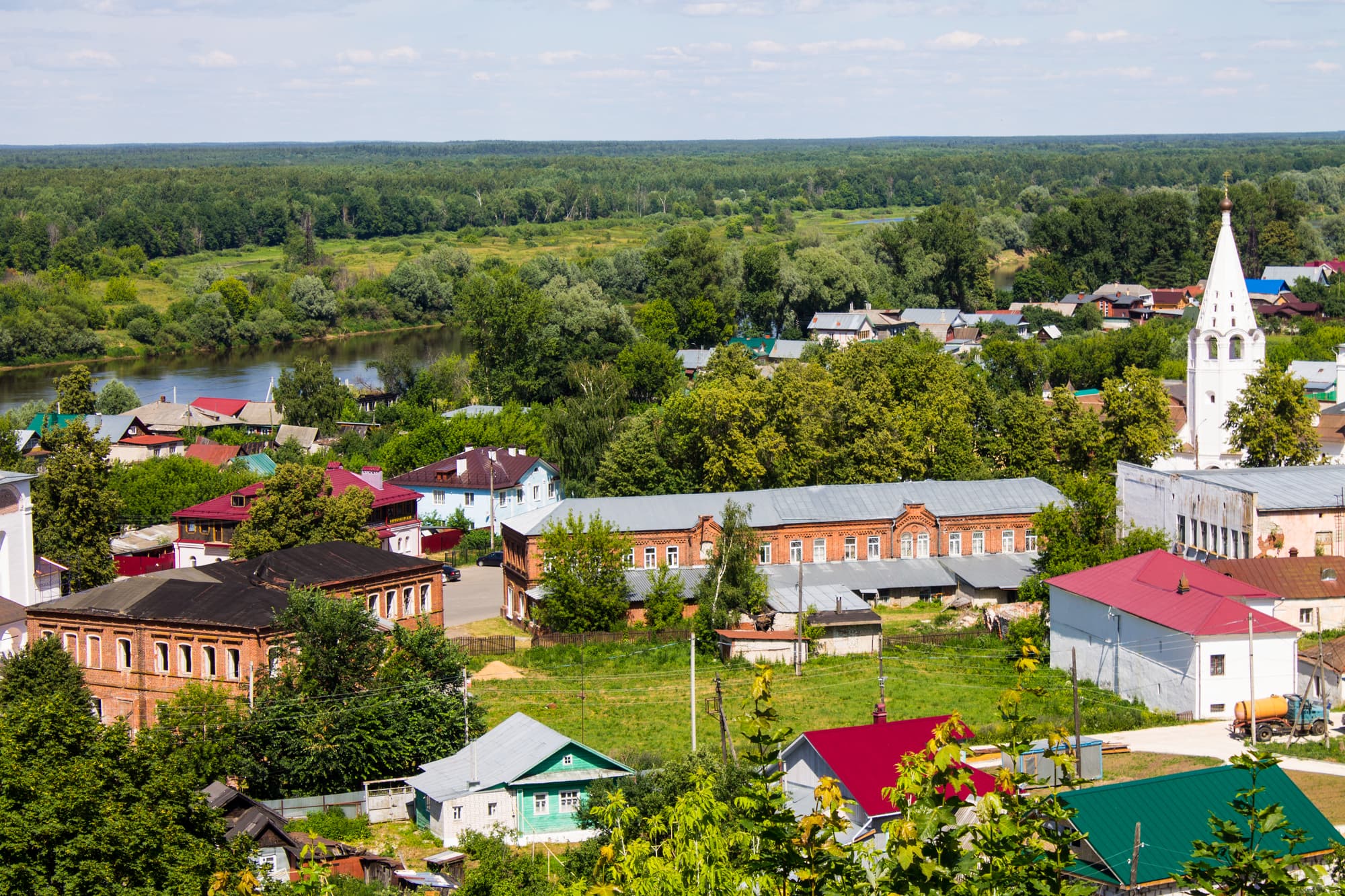 Из Нижнего Новгорода  — в Гороховец