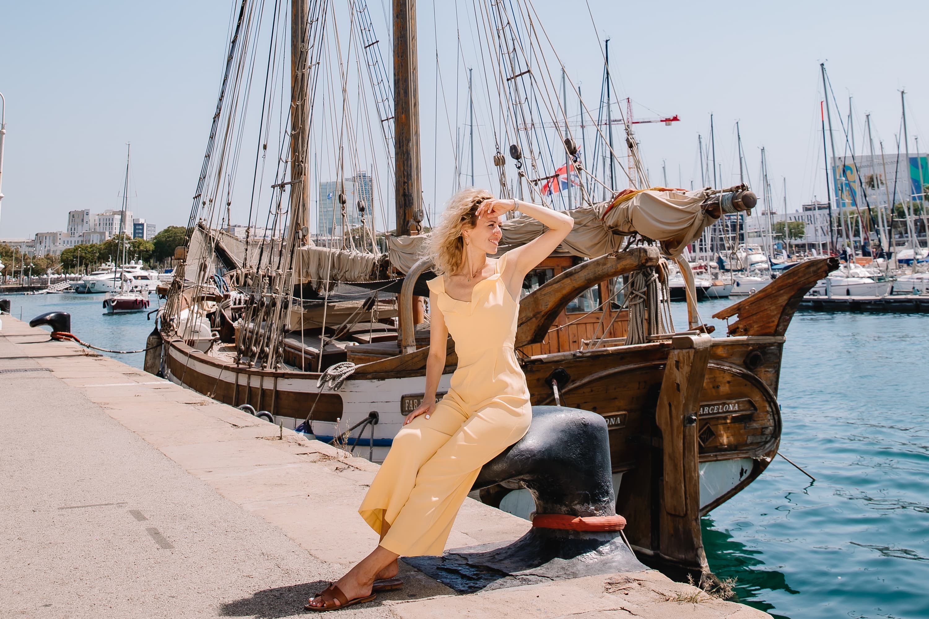 Фотосессия на улицах Барселоны