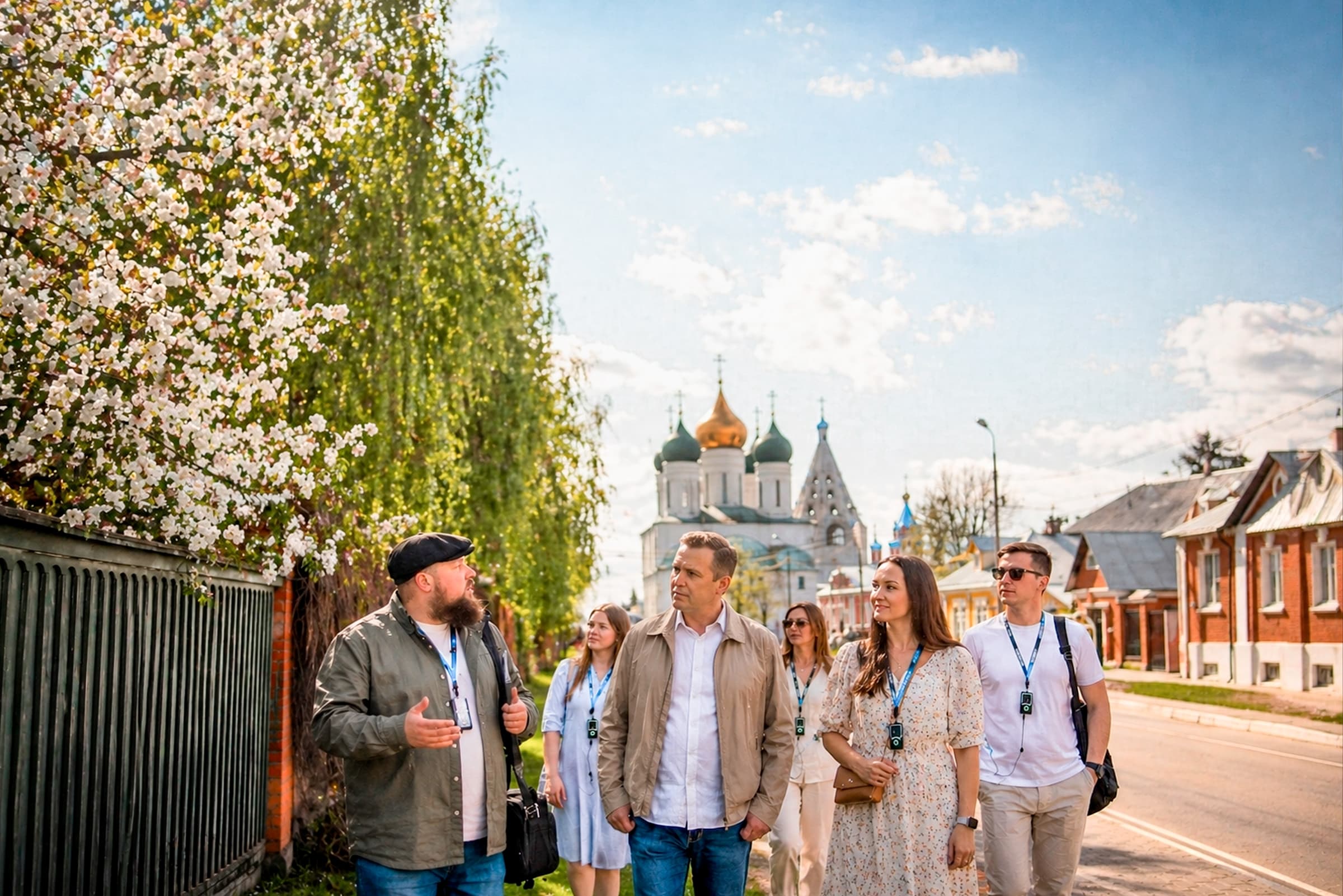 Весенняя Коломна — кремль и посад