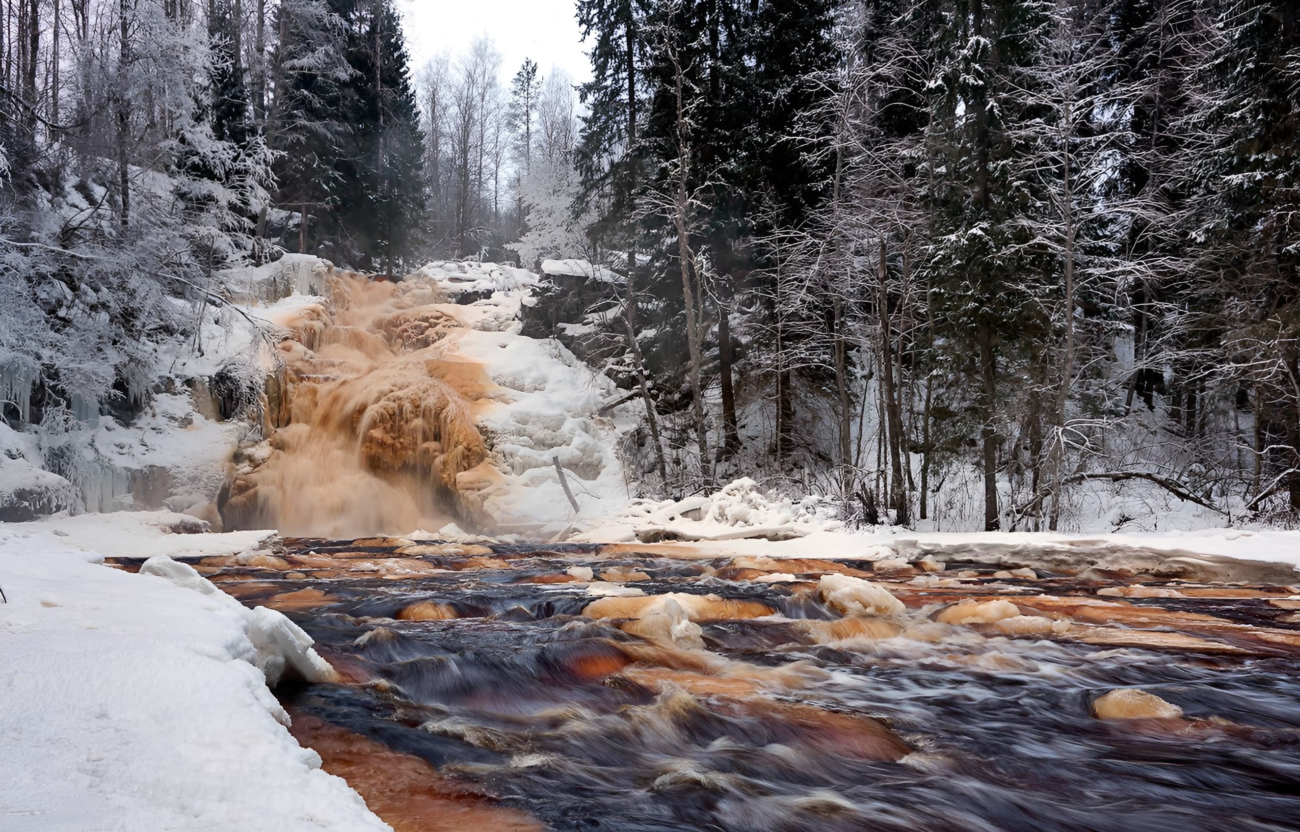 Прогулка к водопадам Приладожья — из Сортавалы