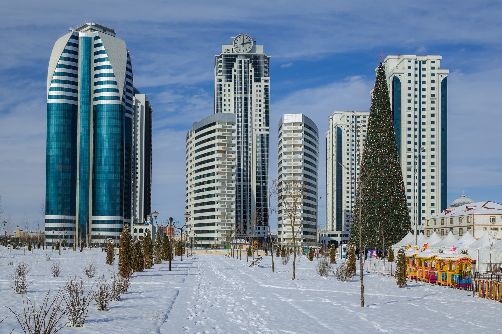 Групповое путешествие из Дербента в Чеченскую республику