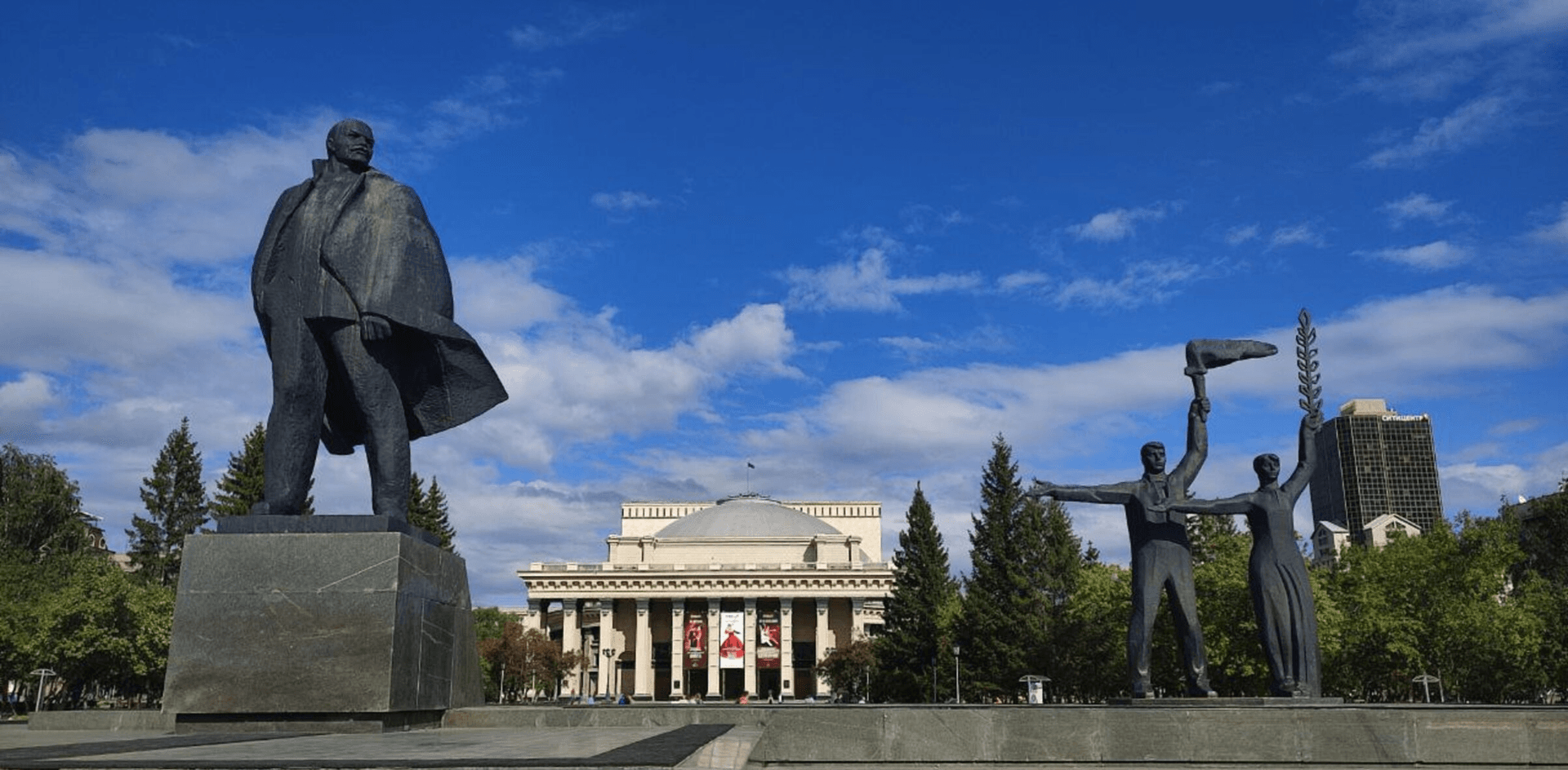 Красота и мощь Новосибирска