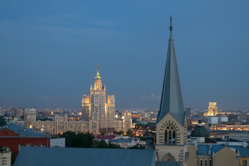 Москва, Moscow, Mosca: столица с акцентом