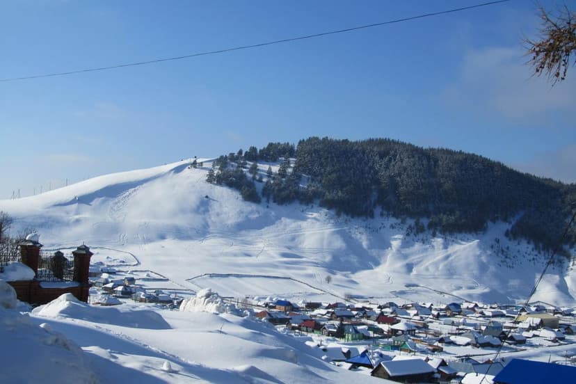 Конно-санная прогулка на гору Благодать, отъезд