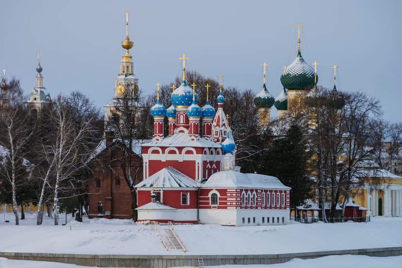 Экскурсия по Угличу, праздник Масленицы. Рыбинск